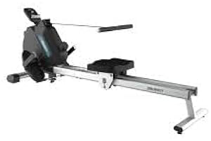 Cecotec Máquina de remo DrumFit Rower, Resistencia Magnética, 10 Niveles, Volante de Inercia, Deslizamiento Silencioso, Display LCD, Diseño compacto y Ruedas