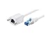 Produktbild M-Cab 7200346 0.5m Cat6a S/FTP (S-STP) Weiß Netzwerkkabel, 7200346