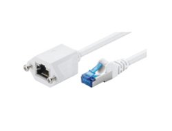 Preisvergleich Produktbild Mcab 1.0M CAT6A S-FTP EXTENSION WHI