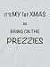 1st Xmas - Funny Baby T-shirts, 6 to 12 mths, White