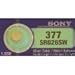 Price comparison product image One (1) X Sony 377 SR626SW SB-AW Silver Oxide Watch Battery 1.55v Blister Packed