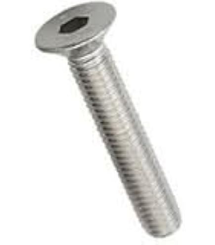 M4 Phillips Flat/Countersunk Head Machine Screws,A2 Stainless Steel,Thread Length 4 To 60mm,Pack 50-piece (M4 X 45mm - View #6