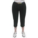 JRB Ladies Tailored Golf Capri Trousers Black size 08