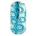 Produktbild Minx Nail Armour - Silver and Turquoise Swirls