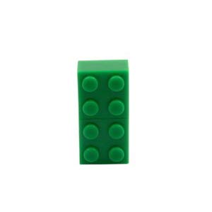 Preisvergleich Produktbild Lustiger Ziegelstein-Stock-Ziegelstein, Soem-ODM Hochgeschwindigkeitsusb 2.0. 16 GB / 32 GB / 64 GB / 128 GB PVC, USB-Mehrfarben-Stapelspeicher, Flash-Speicher für Speicherkarten (128 GB, grün)