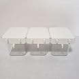 IKEA Skadis Container with Lid White / 3 Pack 803.359.09