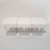 IKEA Skadis Lid Storage Container White / Pack of 3 803.359.09