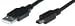 Produktbild Tecline 39401 USB-Kabel – USB Kabel (USB A, Mini-USB B, Stecker/Stecker, gerade, glatt, schwarz)