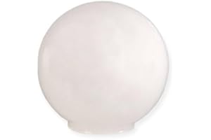 FABRILAMP Tulipa de cristal bola opal 14cm