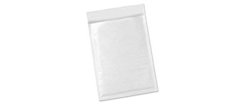 Preisvergleich Produktbild Featherpost Gefütterte Briefumschläge, 130 x 175 mm, Weiß, 50 Stück