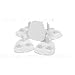 ITEC4U Child Proof Saftey Plug Wall Socket Cover Protector 5 pack