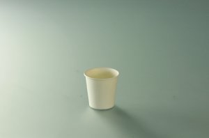 Adiserve 100 Gobelet jetable Eco en carton Blanc 10 cl