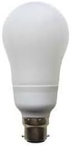 Sensor Bulb 20w B22/BC Dusk Till Dawn Energy Saving Lamp Warm White/827/2700k Quick Start 1150 Lumens 10,000 Hours Security Lighting