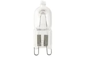 HALOPIN Osram 40w 230v G9 Sockel Spezielle Ofen-Halogenlampe Dimmable Warm White 2700k Geeignet für über 200 Grad Für Bosch, Neff, Siemens, Delonghi, Ozean, Fagor