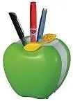 VMP Pen Stand Pencil Apple Shape Kids Room Decor,Pen stands for office use