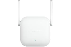 NK Xiaomi WiFi Range Extender N300, Extensor de Red WiFi, Antena Externa 2x2, Red 2.4GHz, Velocidad de transmisión de hasta 300 mbps, hasta 16 Dispositivos, Blanco
