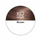 KÖ-HAIR FIBERS Haarverdichtung, Schütthaar, Streuhaar für lichtes Haar und Teilglatze 12g Braun - 9