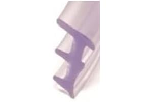 API GUARNIZIONE FERMAVETRO IN PVC UNIVERSALE confezione da 10m .Bordatura ad incastro solo pressione per finestre e balconi e infissi (3mm, Cristallo)