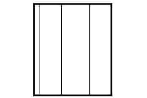 WESTGATE SUPPLIES Cosmic/Réplication Marque-page Collectors manches – 3 Poche verticale, 70 mm x 293 mm