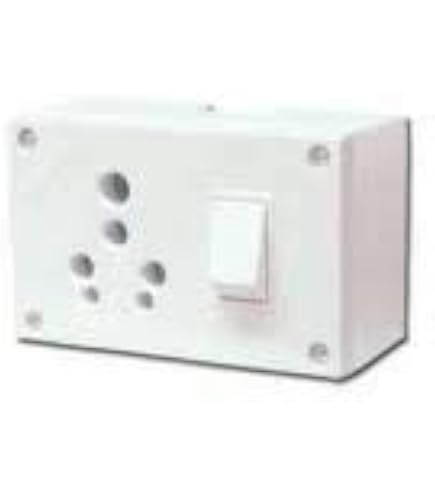 Maharaja 3-in-1 Combined Switch Socket with Junction Box, 6A/16A