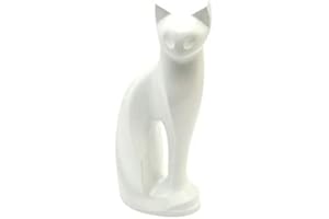 Au Paradis Des Chats Urn Statue Funeral Ashes, Memorial for Cat, Pet Souvenir