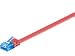 Produktbild MicroConnect 3 m Cat6 a SFTP 3 m Cat6 a rot Netzwerk-Kabel – Netzwerk-Kabel (3 m, CAT6 A, RJ-45, RJ-45, rot)