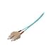 Produktbild LWL Patchkabel, 50/125m, OM4-Faser, SC Duplex Stecker/Stecker, erikaviolett, 15,0 m