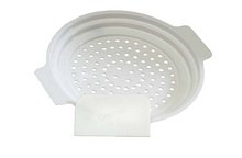 Spätzlesieb mit Schaber und Anleitung