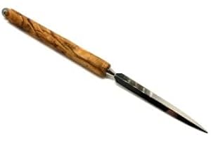 D.O.M. DIE OLIVENHOLZ MANUFAKTUR D.O.M.® Brieföffner LUXURY mit natürlichem Griff aus Olivenholz (Ohne Gravur)