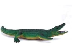 Kidz Corner- Coccodrillo in Gomma, Colore Verde, 390819