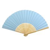 atat-1 chino plegable ventilador de bambú Retro mano ventiladores de papel Decoración de la boda baile