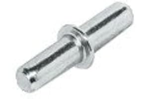 HARDWARE FOR YOU LTD PACK OF 10 SHELF SUPPORT PLUG FOR A 3MM HOLE BOOK CASE SHELF SUPPORT PINS PEG STUD STEEL