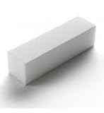 The White Sanding Block 100/100 4 sided - 2006701 + 100 Lint Free Nail Wipes by Boolavard® TM