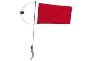 DANIBOOT Verklicker Windrichtungsanzeige mit Seitenhalter und Gegengewicht 100 mm