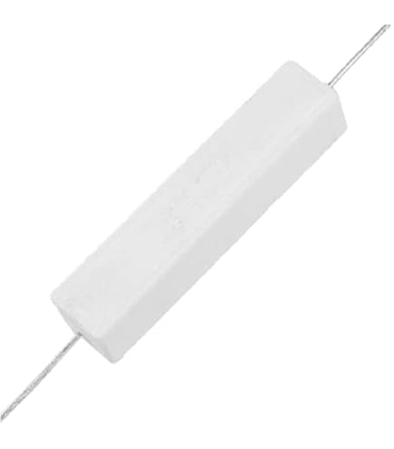 Lot De 5 Résistances Puissance 3.3K Ohm 10W Ciment - Pour Réparations électroniques Et DIY