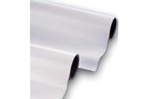 MAGNOSPHERE Feuille magnétique Caoutchouc aimanté BLANC MAT - 0,7mm x 1m x 1,5m - Plaque aimantée - Aimant flexible blanche imprimable avec impression numérique - repositionnable sur toutes surfaces métaliques