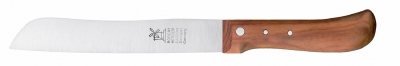 Brotmesser Hamburger von Windmühlenmesser - Klingenbearbeitung blaugepließtet