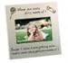 What Little Girls Are Made Of ... New Baby Photo Frame, gift