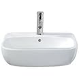 Twyford Moda 560mm Semi Recessed Basin