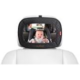 Babyauto Accesorio Bebe Espejo Trasero Negro NEGRO