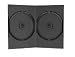 Produktbild 7 DVD CD Hüllen 14mm 2fach 2er black