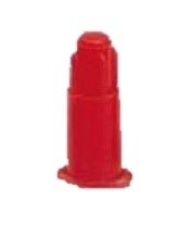 PPG Semco Red Plastic Syringe Tip Cap
