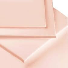 Percale king size fitted sheet in Baby pink size 150 x 200 Our Lowest Price Ever