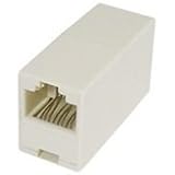 Rhinocables® RJ11 ADSL Coupler Joiner Extender Extension connector