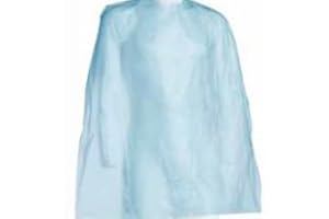 GENERIC Capas desechables (100) para peluqueria 83x110cm (100, Azul)