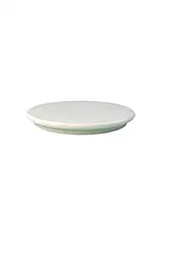 Balaji Export House White Makrana Marble Made chakla, roti Maker, polpat, chapati Make with Wooden belan (10 INCHES, White)
