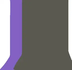 Cam Cart Non-Transparent 2-in-1 Photography Backdrop Background Chromakey, 2 Colors in Single Backdrop (8X10, Purple & D Gray)