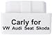 Produktbild Original Carly-für VW, Audi, Seat, Skoda VAG) Bluetooth OBD2 Adapter – Beste VAG App Android