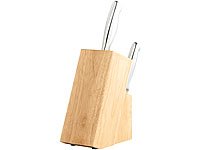 TokioKitchenWare Messerblock aus Holz - 6