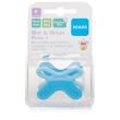 MAM BITE AND RELAX PHASE 2 TEETHER BLUE IN COLOUR 4M+ BPA FREE